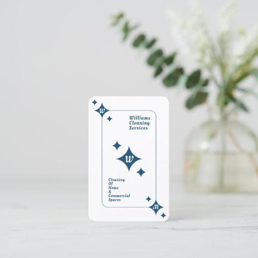 掃除のエース 名刺 (スタンド正面)