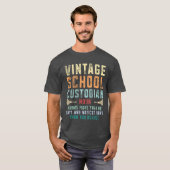 掃除人 女子用 学校用 掃除マニア ビニ Tシャツ (正面フル)