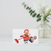 掃除婦 名刺 (スタンド正面)