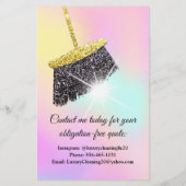 掃除官邸保のメイド金ゴールド チラシ (裏面)