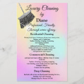 掃除官邸保のメイド チラシ (正面)