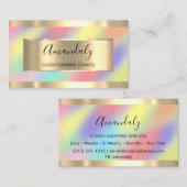 掃除業務家女家自筆証書保書 名刺 (正面/裏面)