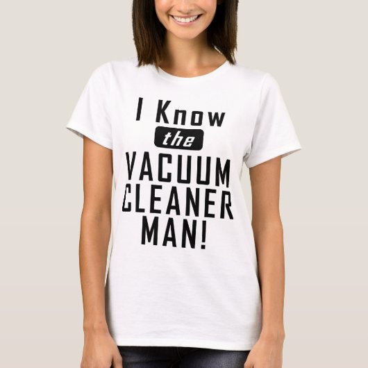 掃除機の人 Tシャツ (正面)
