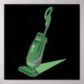 掃除機ハウスキーパーハウスキーピング洗浄G ポスター (正面)