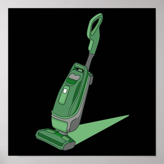 掃除機ハウスキーパーハウスキーピング洗浄G ポスター (正面)