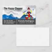 掃除機付きハッピークリーナー 名刺 (正面/裏面)