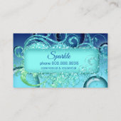 掃除用輝きグリッター泡 名刺 (裏面)