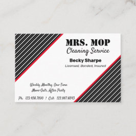 掃除、メイドサービス等 名刺