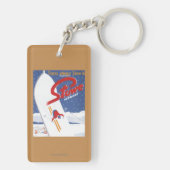 掃除S -雪の広告宣伝ポスターが常にあります キーホルダー (裏面)