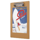 掃除S -雪の広告宣伝ポスターが常にあります クリップボード (左)