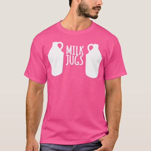 授乳おもしろい乳用ジャグサポート Tシャツ (正面)