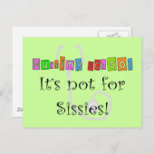 授乳おもしろい学生の贈与 ポストカード (正面/裏面)