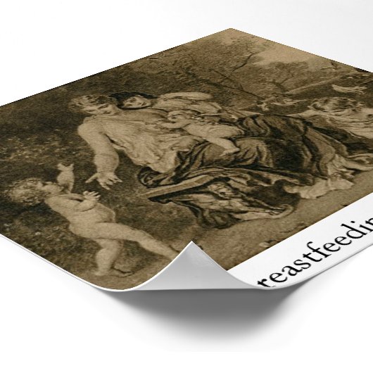 授乳が美しい ポスター (角)