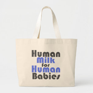 授乳は最高のベビー! ラージトートバッグ