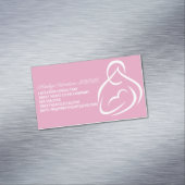 授乳コンサルタントピンク授乳クラス マグネット名刺 (インサイチュ)