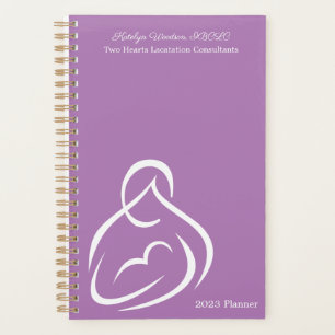 授乳コンサルタント授乳パープル2023 プランナー手帳