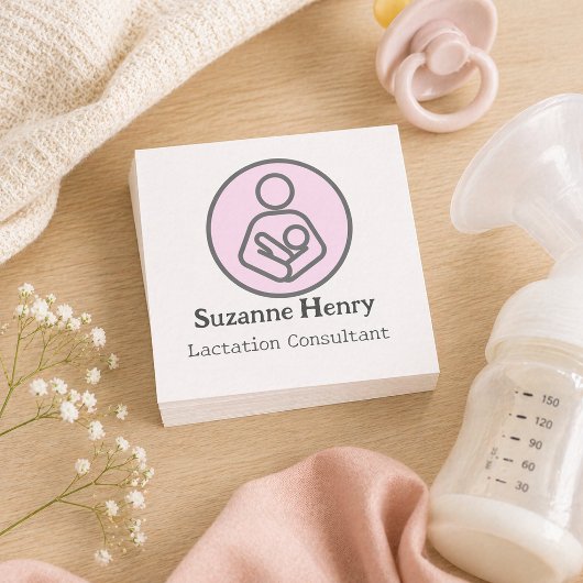 授乳コンサルタント授乳レチェベビー スクエア名刺