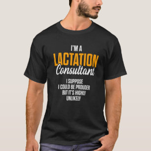 授乳コンサルタント母乳保育認識度 Tシャツ