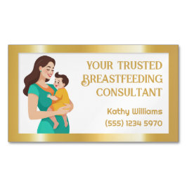授乳コンサルタント マグネット名刺