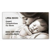 授乳コンサルタント マグネット名刺 (正面)