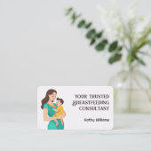 授乳コンサルタント 名刺 (スタンド正面)