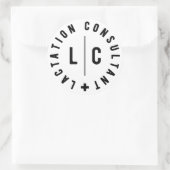 授乳コンサルタント、授乳スペシャリスト ラウンドシール (バッグ)