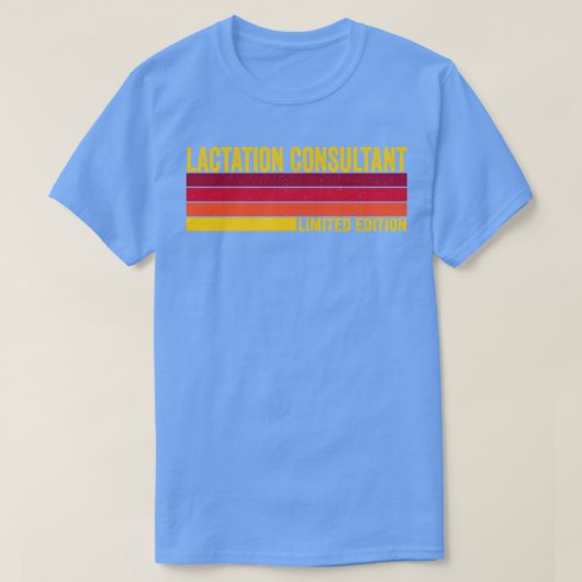 授乳コンサルタント Tシャツ (デザイン正面)