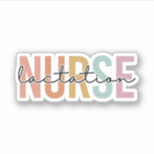 授乳ナース、授乳用ギフトナース シール (正面)