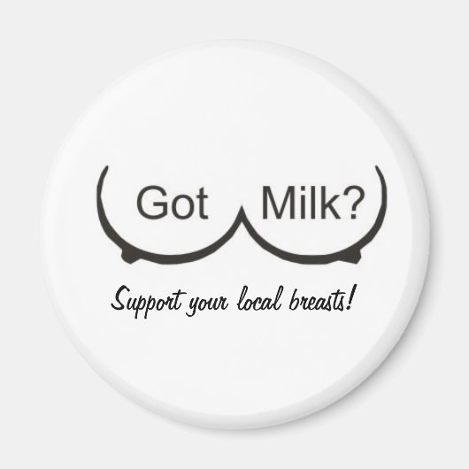 授乳ボタン マグネット (正面)