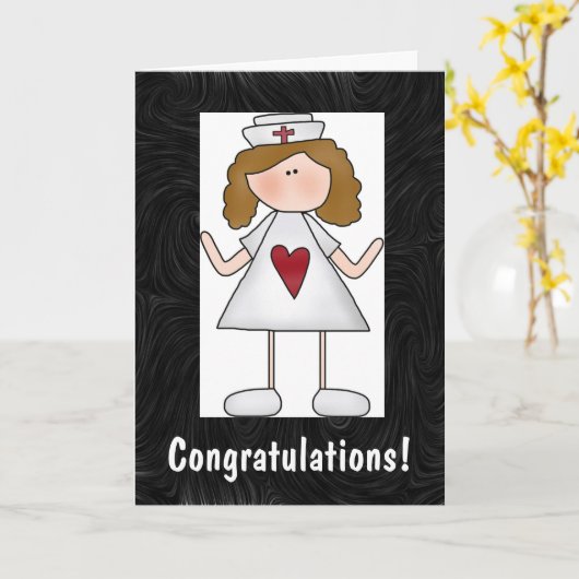 授乳中のお祝い カード (黄色い花)