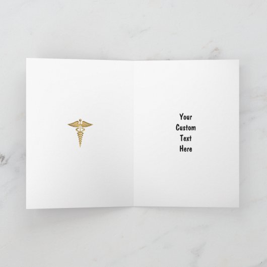 授乳中のお祝パーソナライズされたい カード (内部)