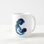 授乳中の母子 コーヒーマグカップ (正面右)