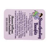 授乳利益トップ10看護の理由 マグネット (横)