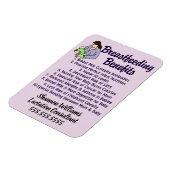 授乳利益トップ10看護の理由 マグネット (左側)