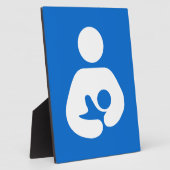 授乳国際的記号 フォトプラーク (側面)