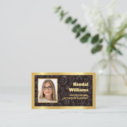 授乳専門医 名刺 (スタンド正面)