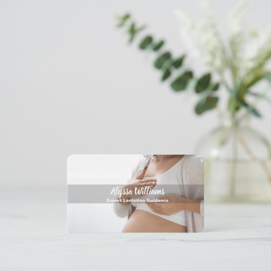 授乳専門医 名刺 (スタンド正面)