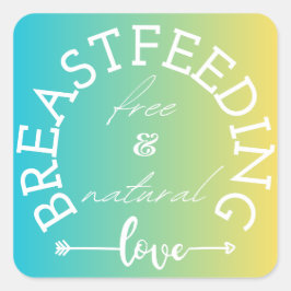 授乳引用文シール スクエアシール