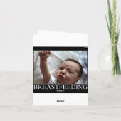 授乳感謝してい用カード サンキューカード (裏面)