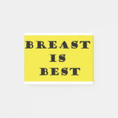 授乳最高の ポストイット (正面)