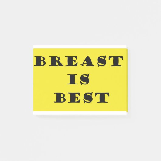 授乳最高の ポストイット (正面)