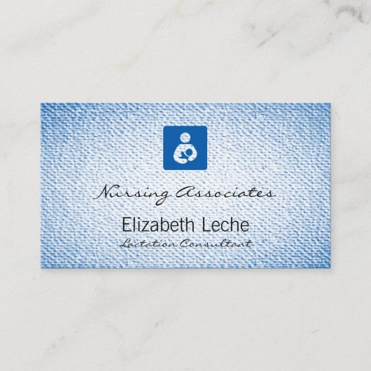 授乳期のコンサルタント コーリングカード (正面)