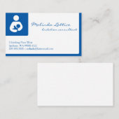 授乳期のコンサルタント 名刺 (正面/裏面)