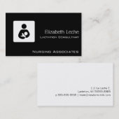 授乳期のコンサルタント 名刺 (正面/裏面)