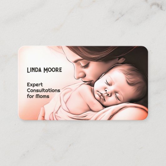 授乳母乳 名刺 (正面)