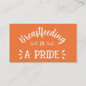 授乳用の授乳名刺 名刺 (正面)