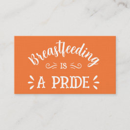 授乳用の授乳名刺 名刺