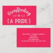 授乳用コンサルタントのプレミアム名刺 名刺 (正面/裏面)