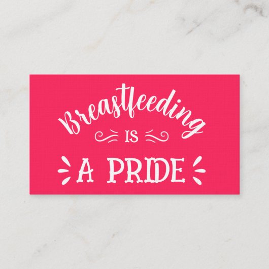 授乳用コンサルタントのプレミアム名刺 名刺 (正面)