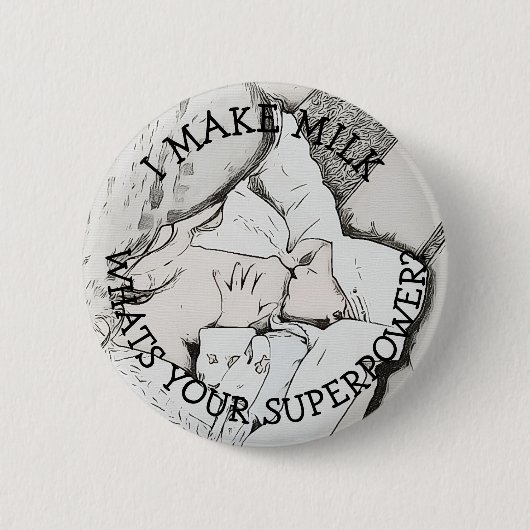 授乳用ユーモアのボタン 缶バッジ (正面)